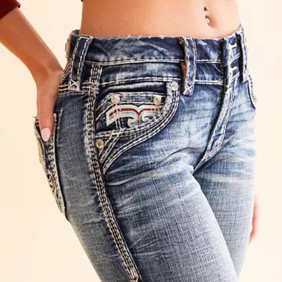 Rock Revival - Eilish Mid-Rise Skinny Stretch Jean - Picture 3 of 11